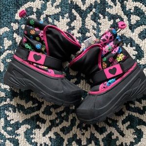 Athletech girls snow boots size 12